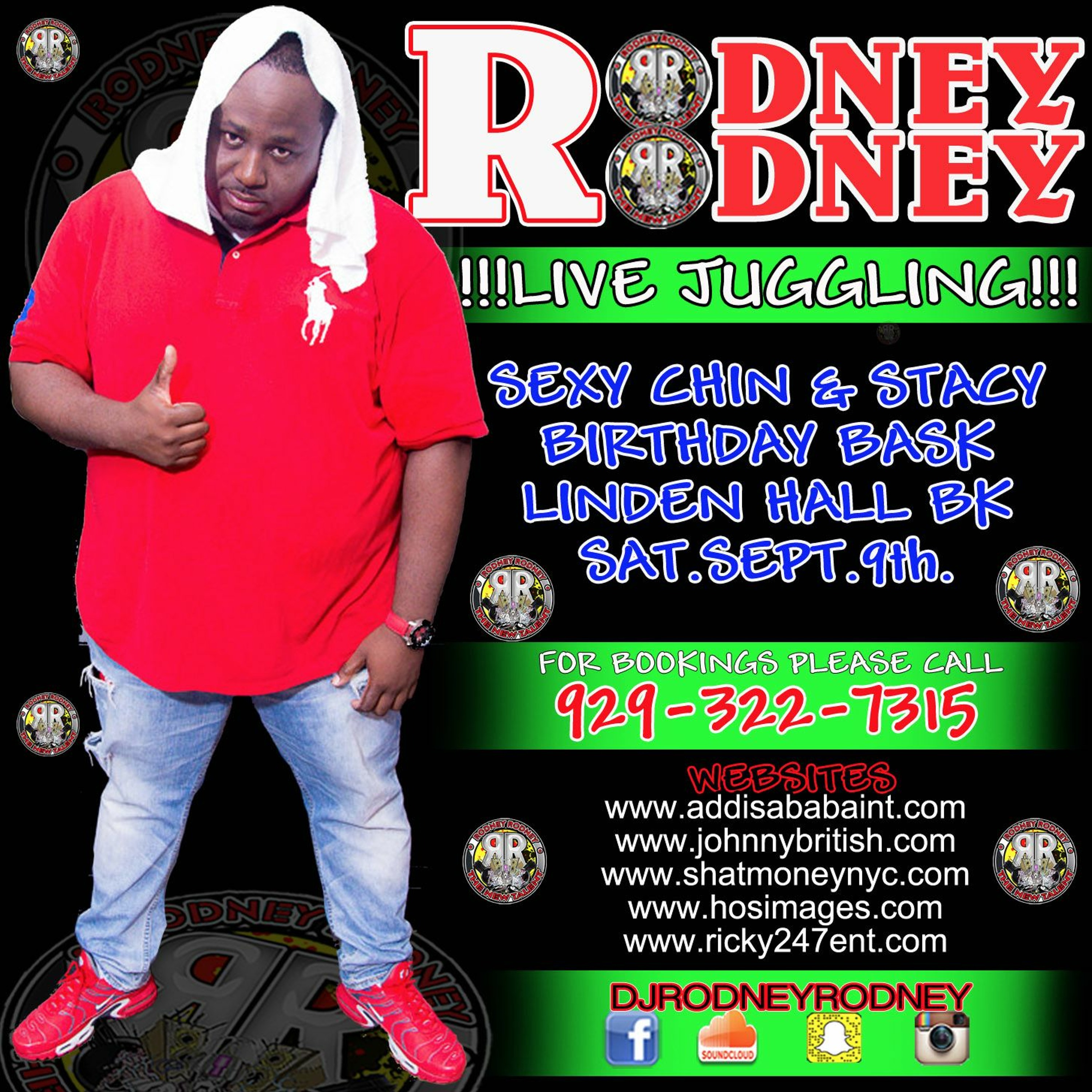 RODNEYRODNEY LIVE JUGGLING SEXY CHIN & STACY BIRTHDAY BASH episode artwork