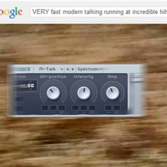 VERY fast modern talking running at incredible hihg speed