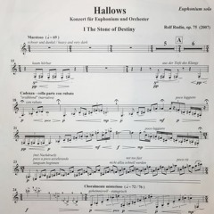 Hallows Concerto 1st mov - Rolf Rudin. Steven Mead + Stuttgart Philharmonic