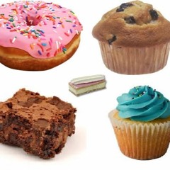 Donut, Muffin, Brownie, Cupcake