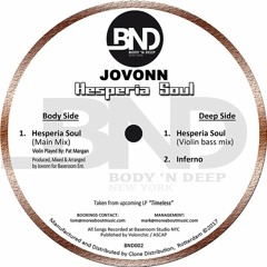 BND002 Jovonn ‎– Hesperia Soul
