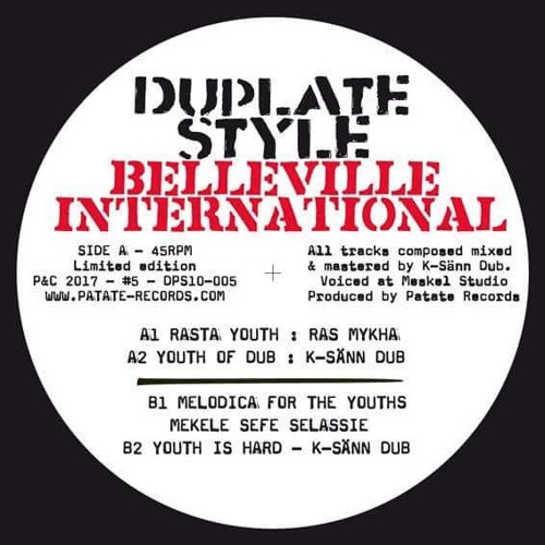 K-Sänn Dub Feat Ras Mykha -Rasta Youth