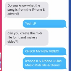 IPhone 8 & IPhone 8 Plus Advert/Trailer Music (Remake/Midi File & Stems)