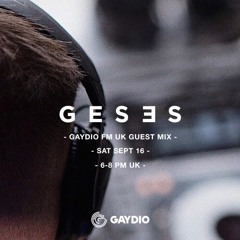 GESES LIVE @ GAYDIO FM, UNITED KINGDOM 2017