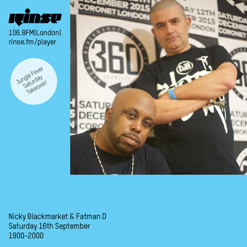 Jungle Fever Takeover - Nicky Blackmarket & Fatman D - 16th Sepetember 2017