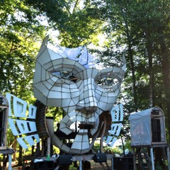 Blue Spectral Monkey @ Fractalfest 2017 - Grassy Knoll