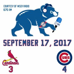 September 17, 2017 - Cubs 4, Cardinals 3