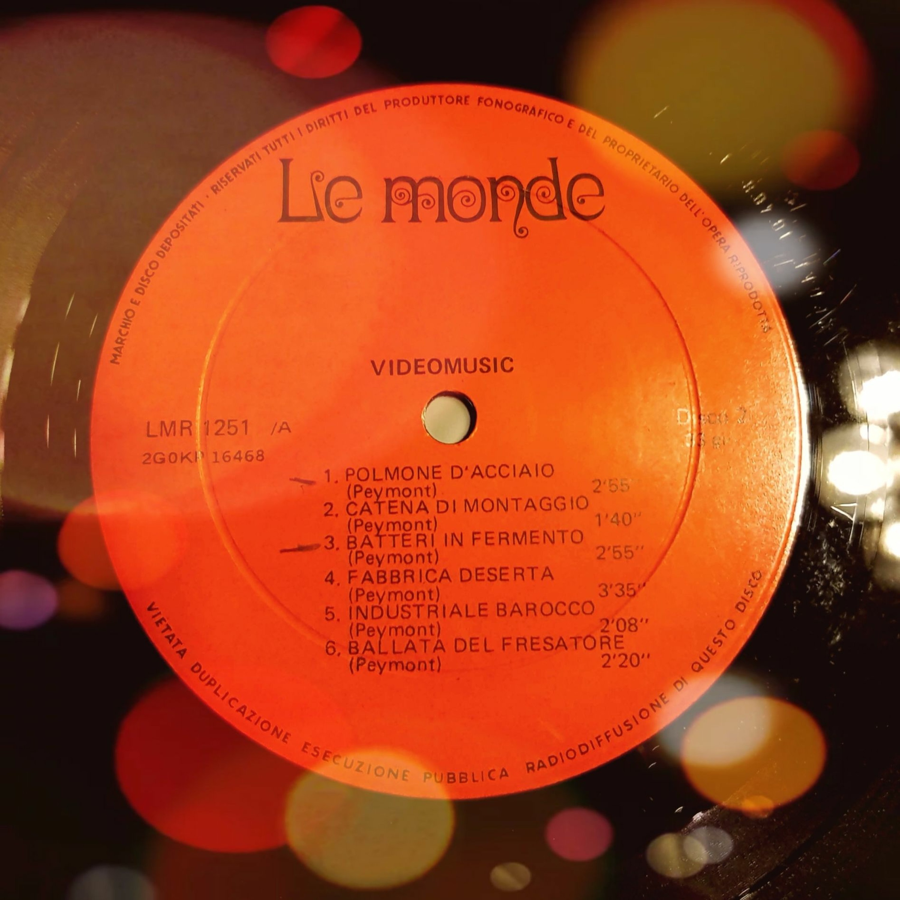 "VIDEOMUSIC N.2" - Drone BAROQUE EXPERIMENTAL Ultra-Rare ITALIAN LIBRARY episode artwork