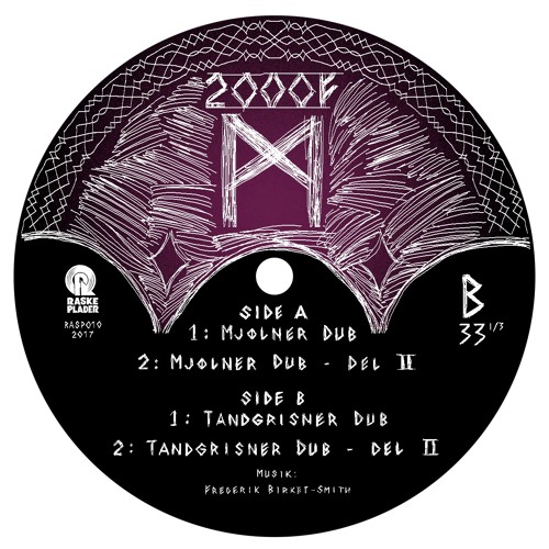 2000F - Mjølner Dub Snippet - Raske Plader