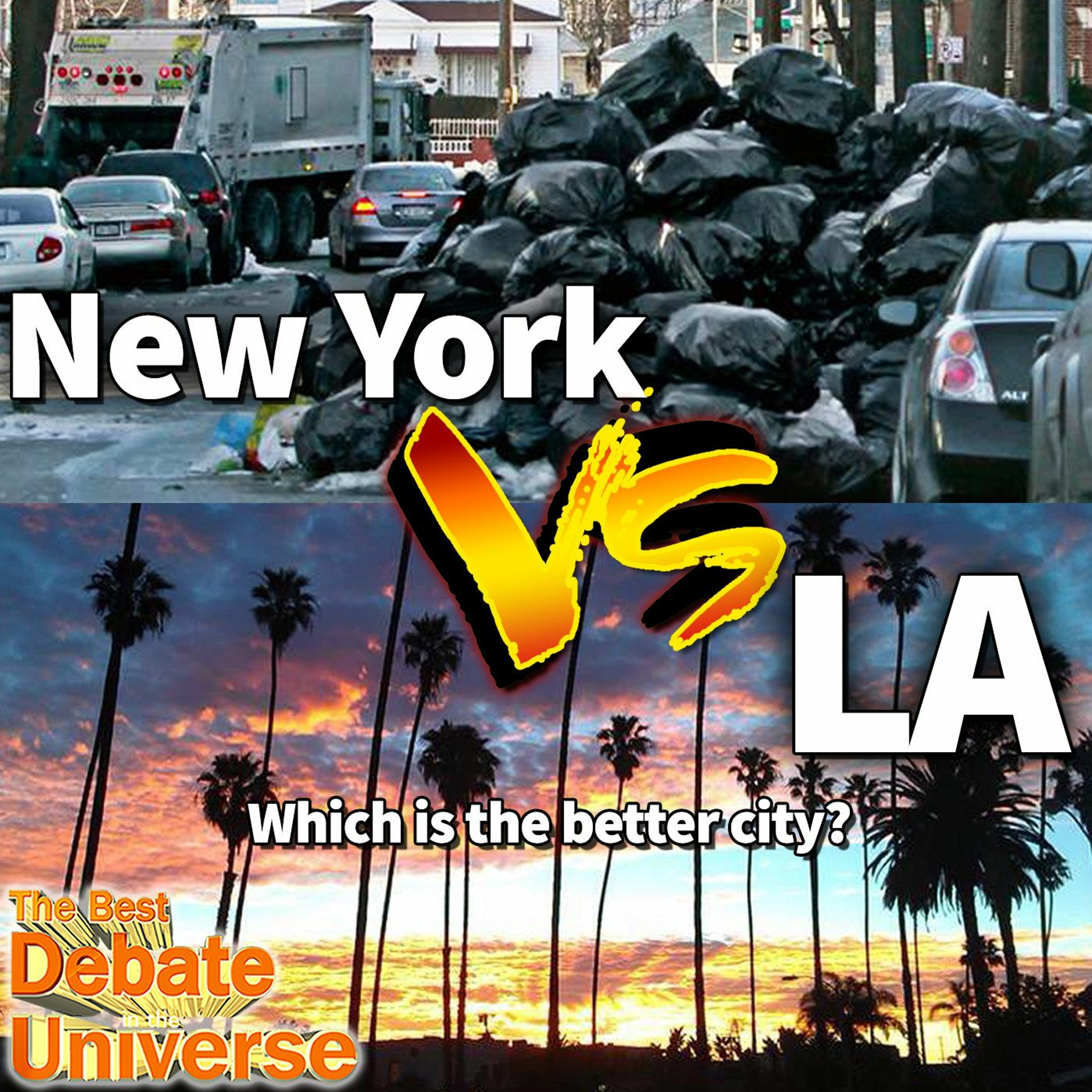 #67 - NY vs LA, Michael Malice, Mikey Bolts, Rucka's video, Cannibals, New book episode artwork