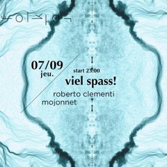 Folklor Club Lausanne 07.0.2017 w/Roberto Clementi (vinyl only)