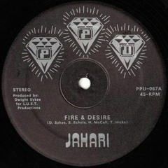 Jahari - "Fire & Desire" [STUDIO]