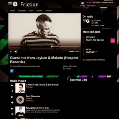 Navigator - Judge Me - FRICTION BBC RADIO 1 Premiere - (Roni Size X Erb N Dub X No Money)