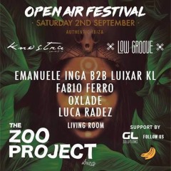 Oxlade Live at Zooproject Ibiza@Benimussa Park for Knostra Music X Low Groove Records Party