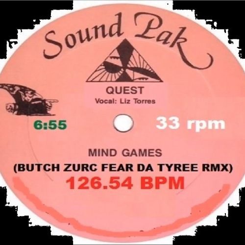 MIND GAMES - QUEST (BUTCH ZURC FEAR DA TYREE RMX) - 126.54 BPM