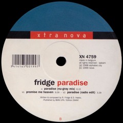 FRIDGE - PARADISE (NU GRAY MIX)(FREE DOWNLOAD.FLAC)