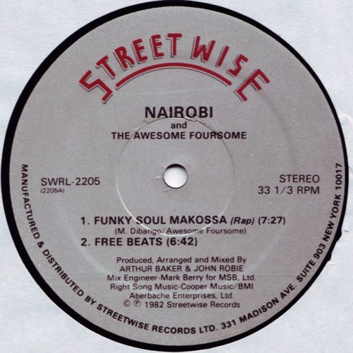 Nairobi & The Awesome Foursome funky soul makossa (Dj Smurphroc Mega-Mix)