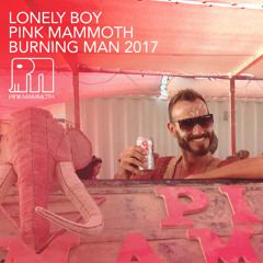 Lonely Boy - Pink Mammoth - Burning Man 2017