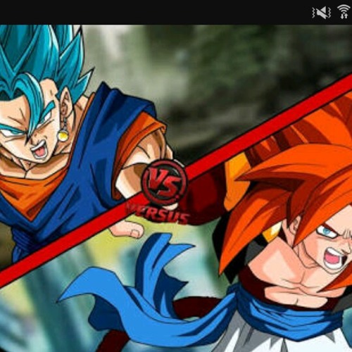 Vegetto vs Gogeta