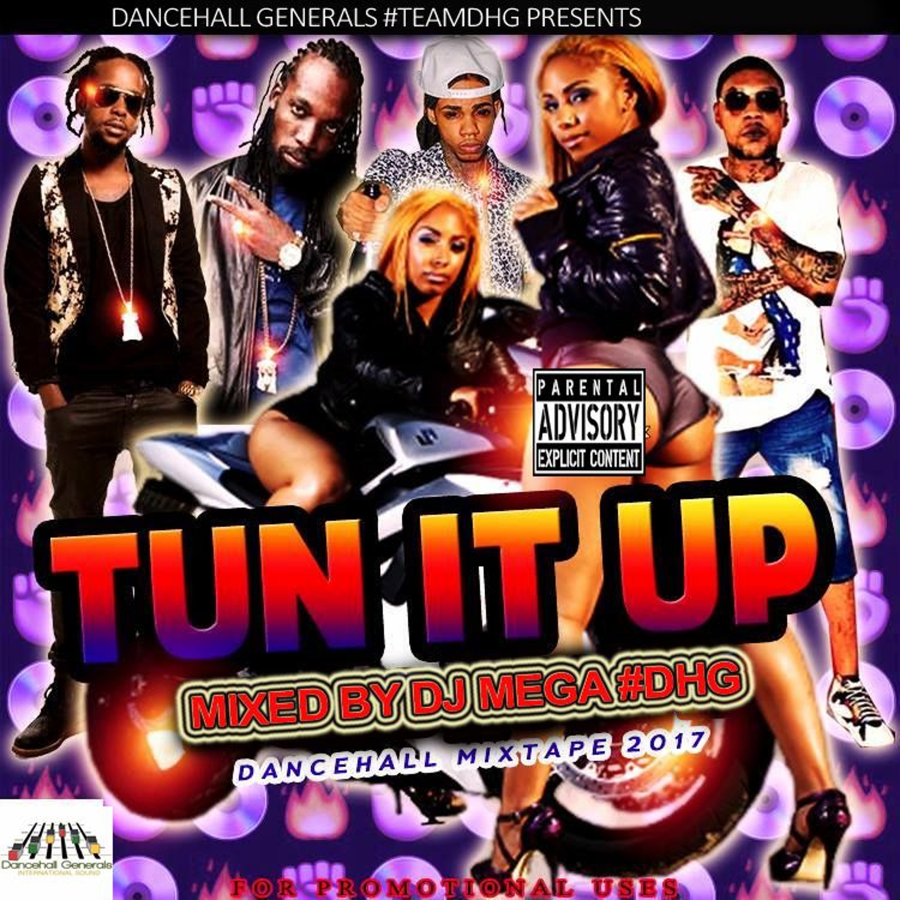 TUN IT UP LOUD DANCEHALL MIX 2017 ft Vybz, Popcaan, Shensea, Masicka & more by @DJMEGA_UK #teamdhg