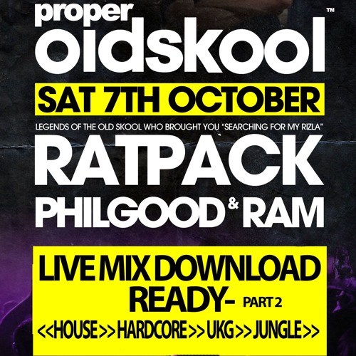 Proper Oldskool Live Mix Part2
