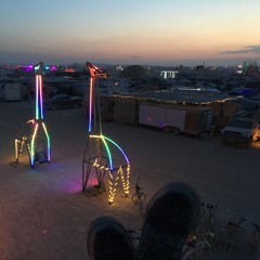 Wednesday Sunrise @Giraffic Park - Burning Man 2017 (Part 2 of 3)