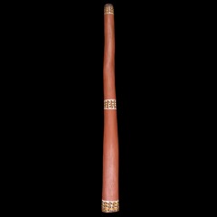 Overtone-present didgeridoo F#/G# bullet yidaki