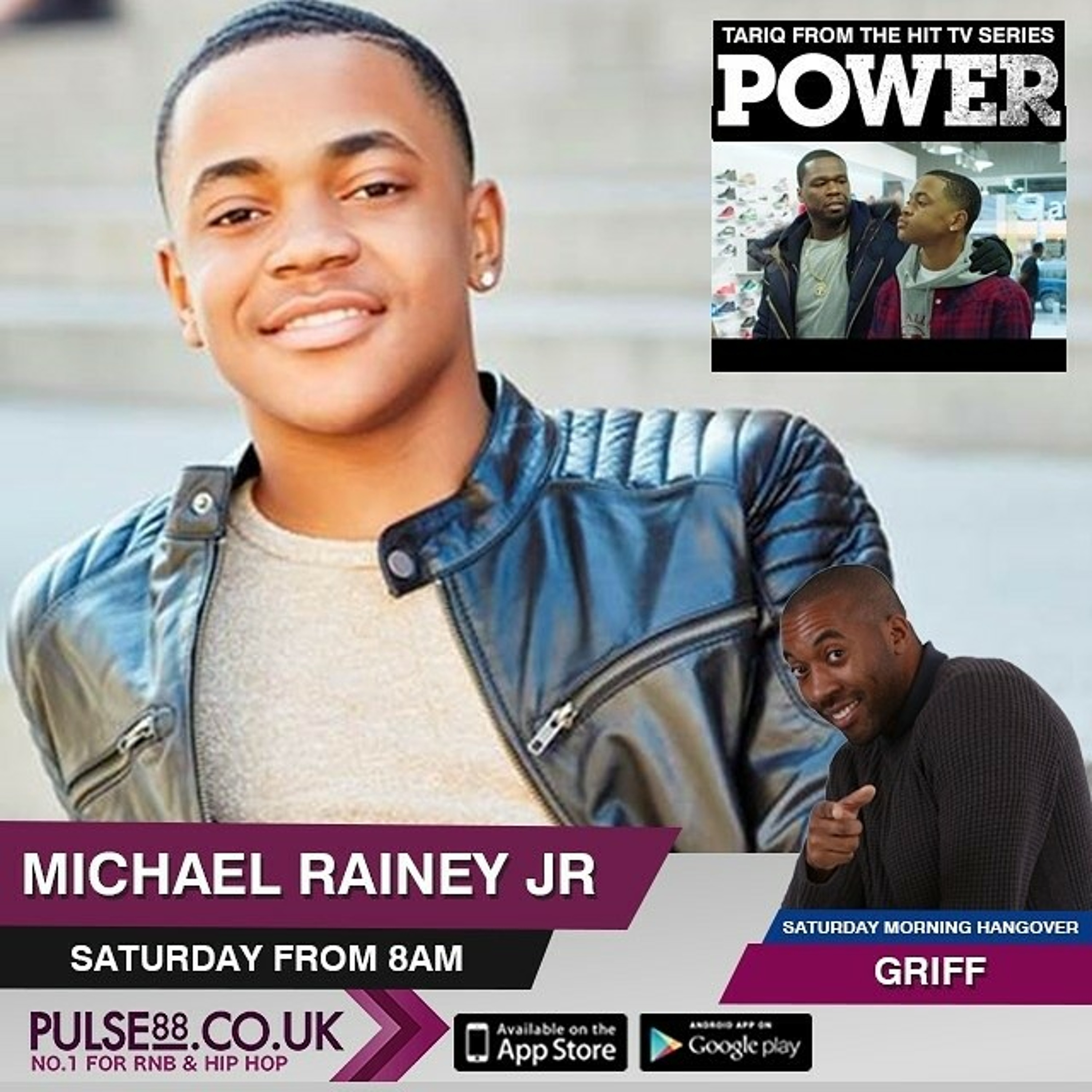 "He's Not Just Tariq" ft Micahel Rainey Jr AKA Tariq from Power episode artwork