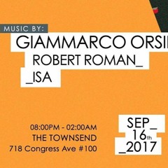 Robert Roman @Blacktone - Opening Set For Giammarco Orsini