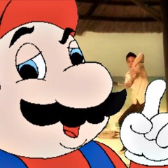 nice of the princess to invite us over for a breakdance, eh luigi?