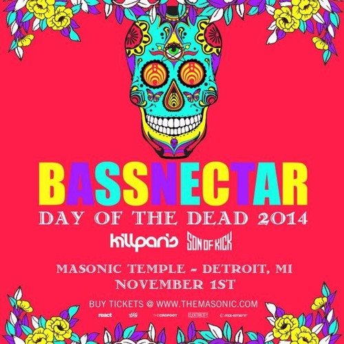 Bassnectar | Day of the Dead - 11/01/14 - Detroit, MI