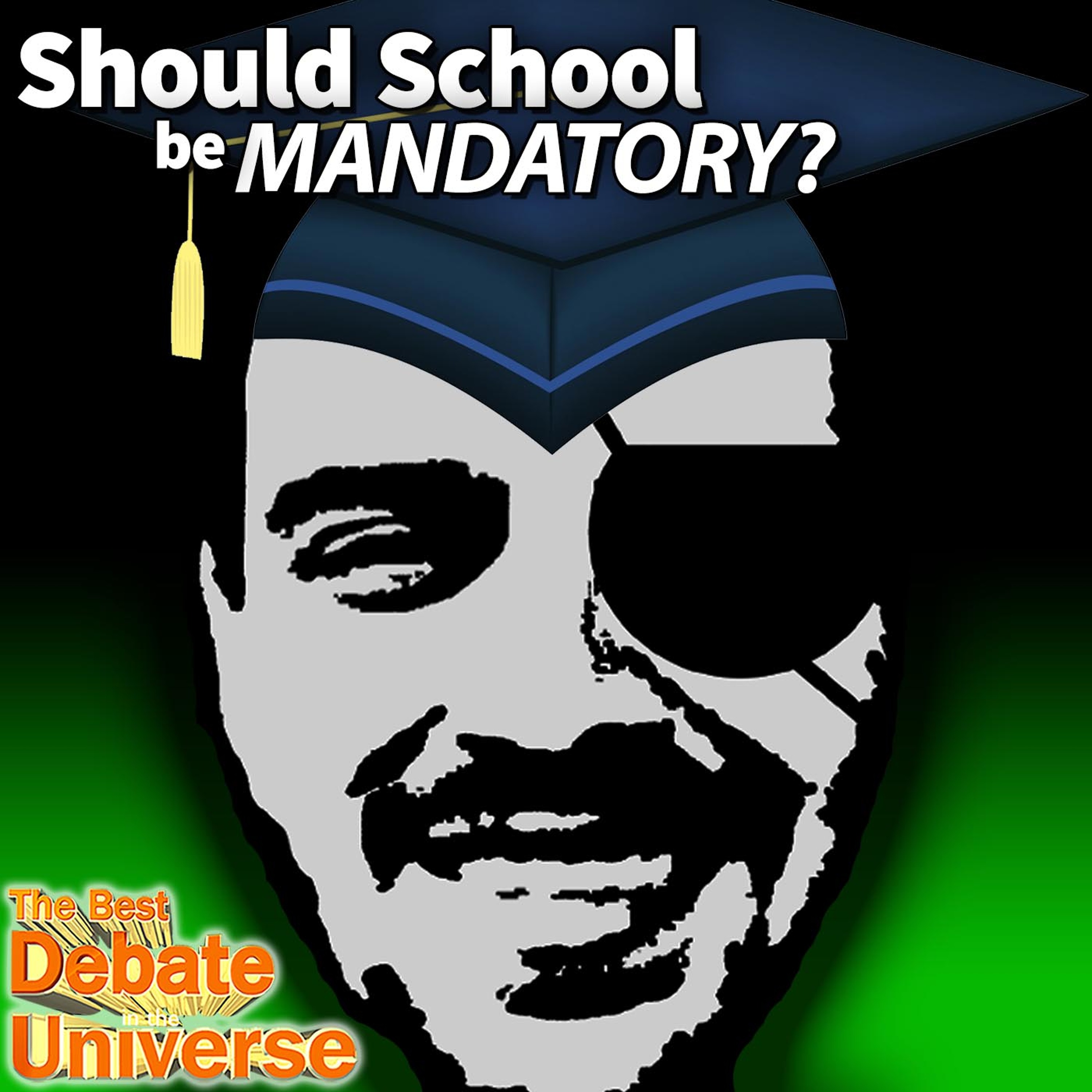 #68 - Should education be mandatory? Robby, Rucka, Mikey Bolts, Melania Trump, Pepe the Frog episode artwork