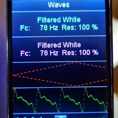 E370:  Stereo Resonant Noise Demo