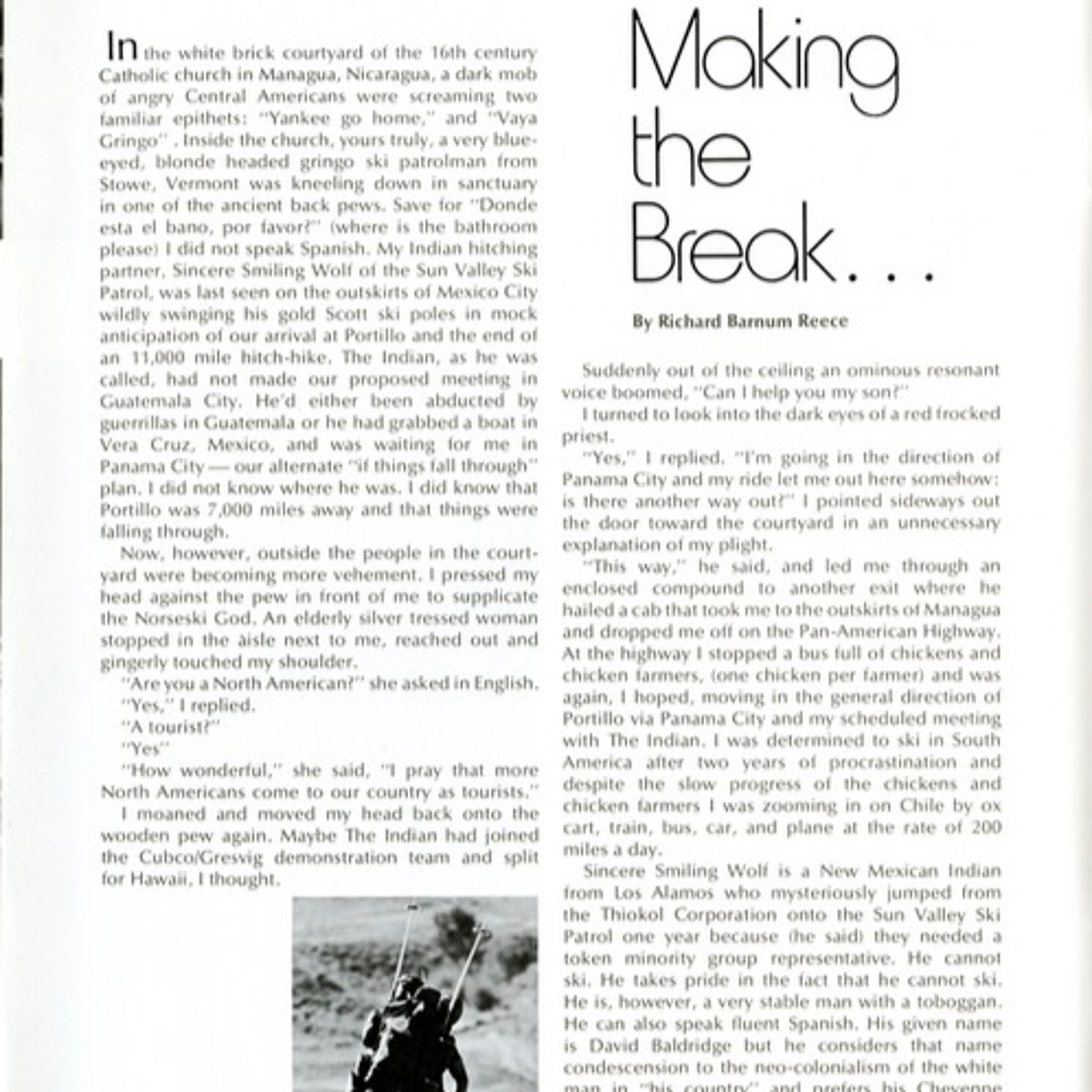 第4バム話 Powder創刊号「越境...」北米から南米そして日本