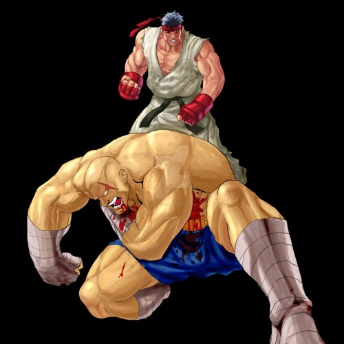 Ryu vs Sagat - Street Fighter II V (1080p HD) 