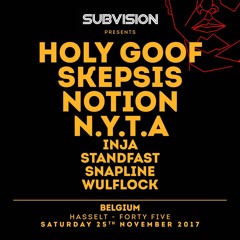 SNAPLINE - SUBVISION PROMO MIX (100% uk bass/bassline)