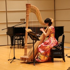 「新・美少女革命」"Drama queen/Euphoria/Navel-gazing" (2017) for harp and electronics