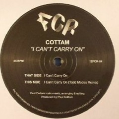 Cottam - I Cant Carry On - 12FCR04 - 96KBPS