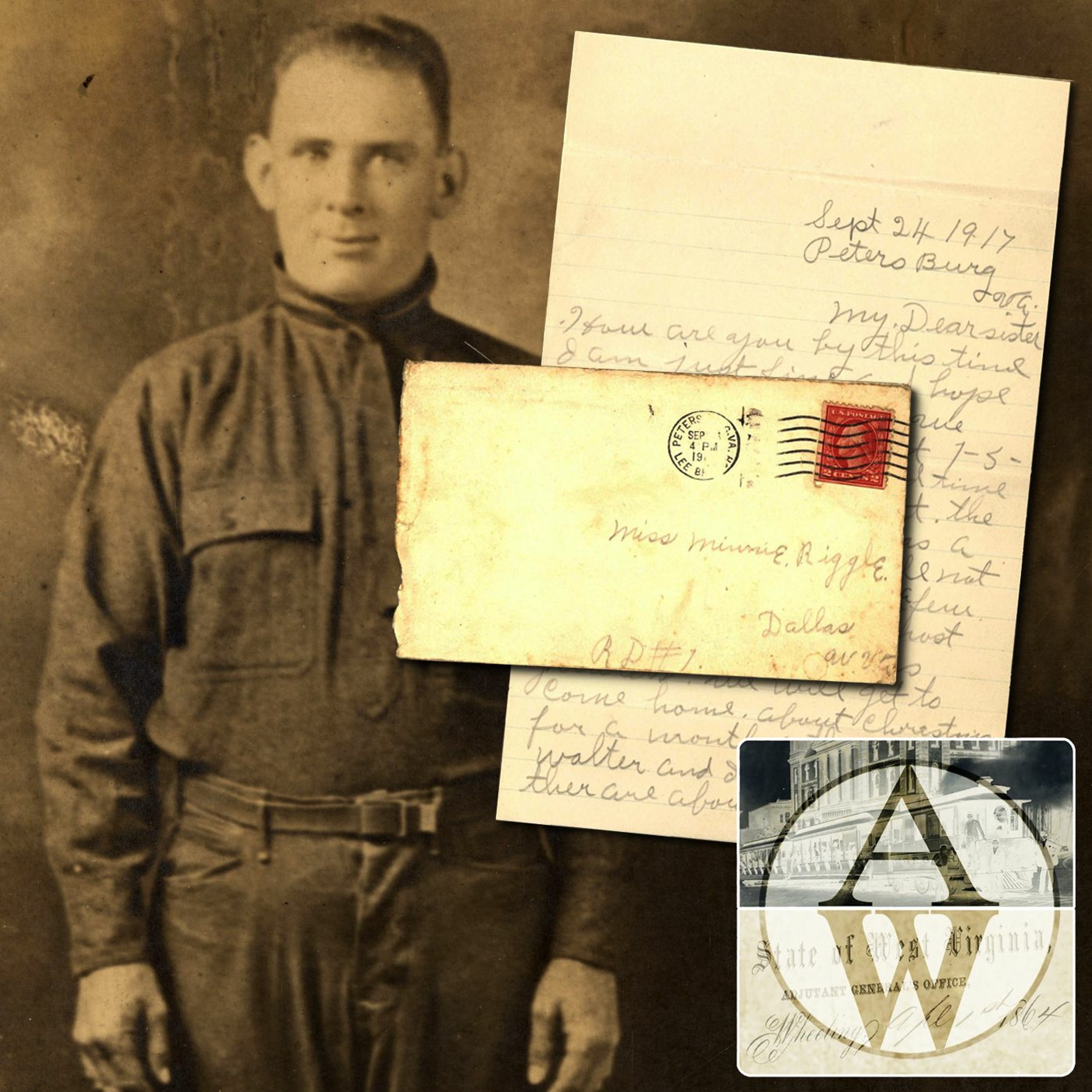 From Camp Lee to the Great War: The Letters of Lester Scott & Charles Riggle