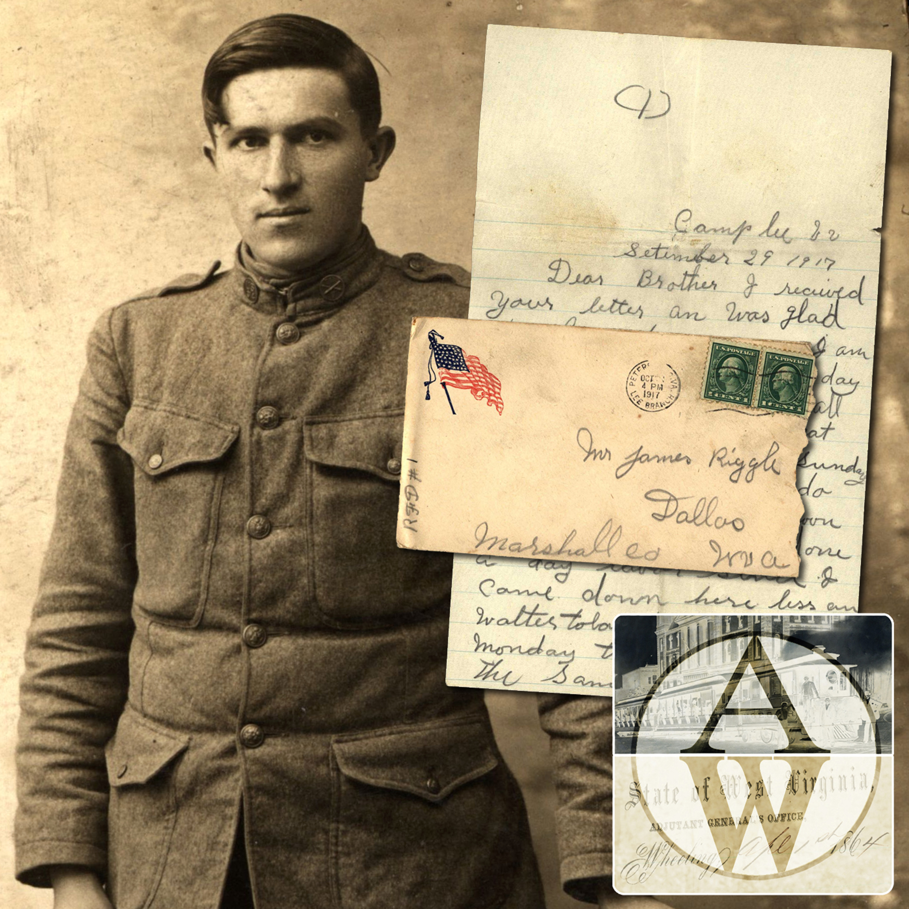 From Camp Lee to the Great War: The Letters of Lester Scott & Charles Riggle