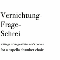 Vernichtung-Frage-Schrei