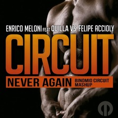 Enrico Meloni feat. Quilla vs Felipe Accioly  - Circuit Never Again (Binomio Circuit MashUp)