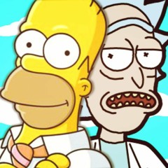 Homer Simpsons VS. Rick(Rick and Morty) FT. All Place Br | Batalha de Rap