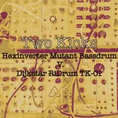 Two Kicks Eurorack: Dub Acid Techno Jam - modular 808 drums and 303 acid lines