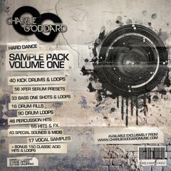 Charlie Goddard Sample Pack - Hard Dance Vol 1 - AVAILABLE TO BUY NOW