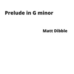 Prelude in G minor