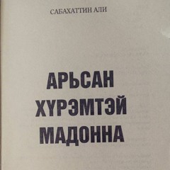 Арьсан хүрэмтэй Мадонна - Сабахаттин Али /номын сэтгэгдэл/