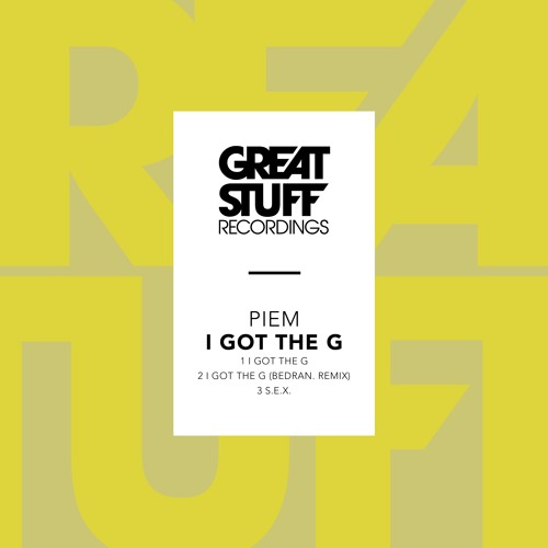 Piem - I Got The G (BEDRAN. Remix)