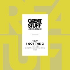 Piem - I Got The G