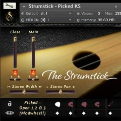 Naiad of the Crescent Lake (naked) - Strumstick Demo